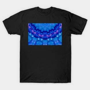 Hydrangea Blue-Pink Macro T-Shirt